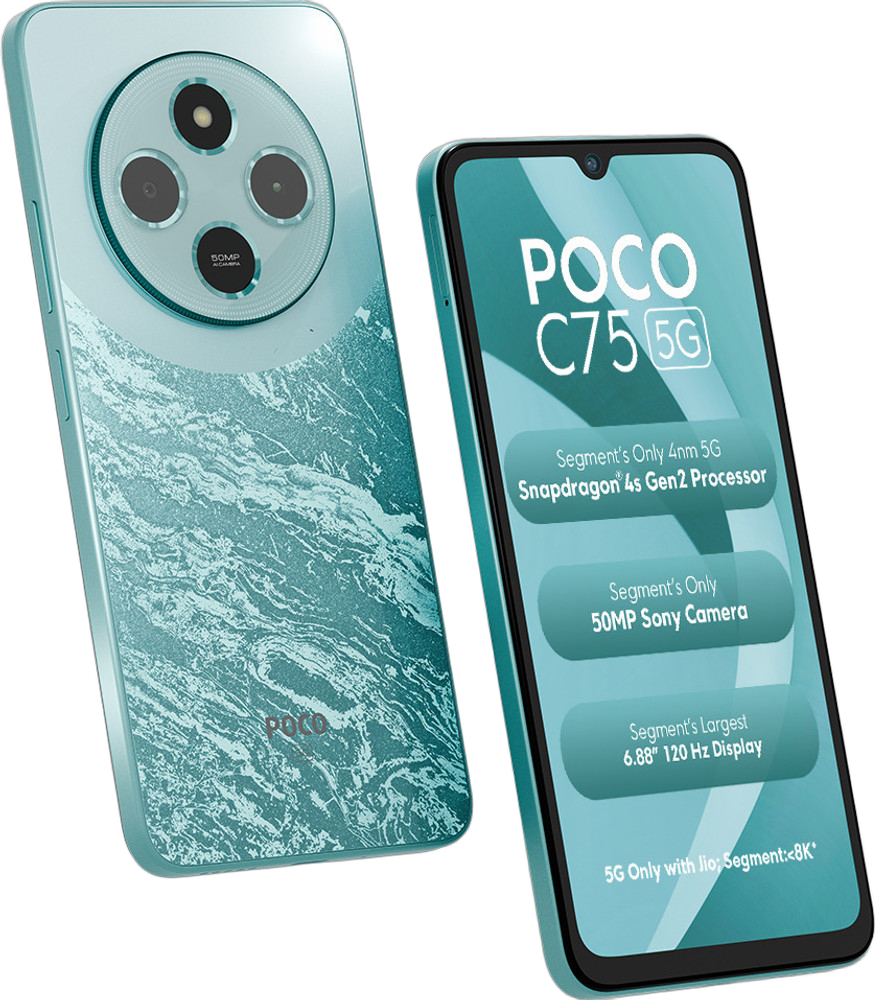 POCO C75 5G Aqua Bliss